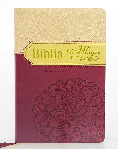 Biblia de la Mujer - RV95 - bordo/beige (Safeliz)