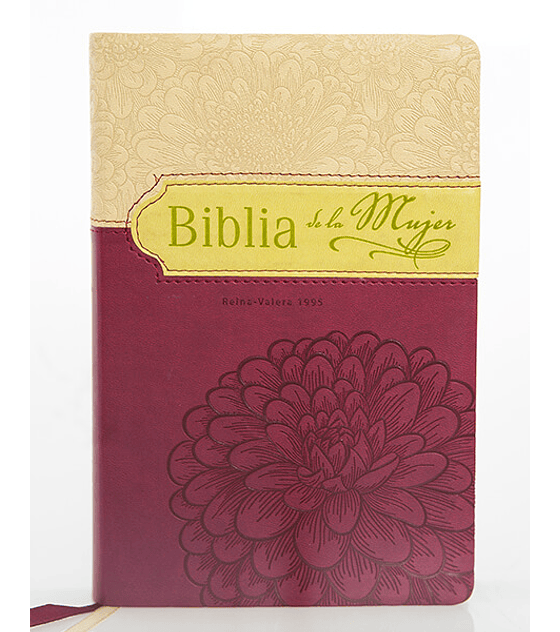 Biblia de la Mujer - RV95 - bordo/beige (Safeliz)