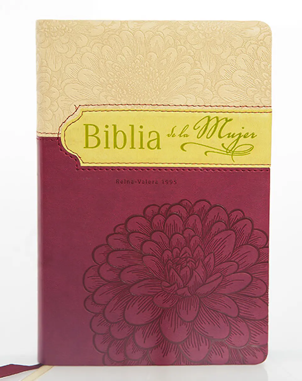 Biblia de la Mujer - RV95 - bordo/beige (Safeliz) 1