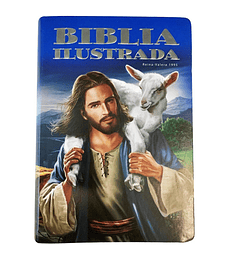 Biblia ilustrada RV95 - TD Azul