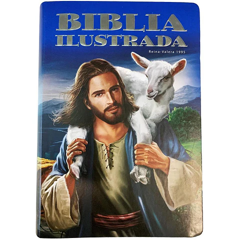 Biblia ilustrada RV95 - TF Azul