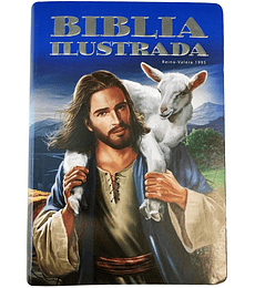 Biblia ilustrada RV95 - TD Azul