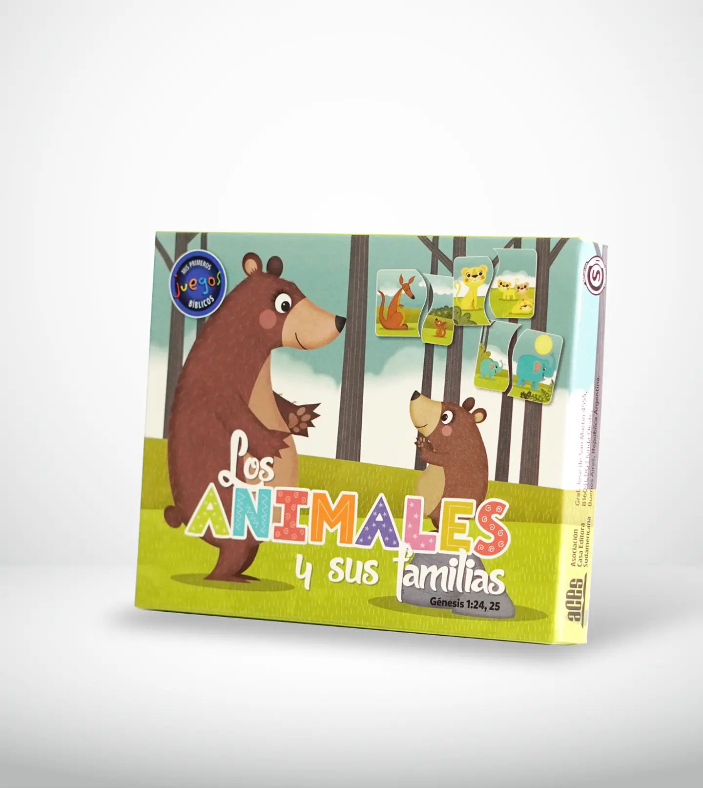 JB Encastre: Los animales y sus familias 1er ACES 1
