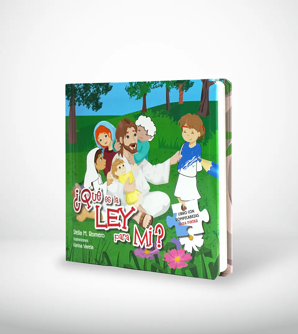 Libro con rompecabezas ¿que es la ley para mi? 1