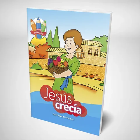 serie colorear: Jesus Crecia
