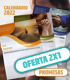Calendarios ACES 2022 Promesas grande (con versículos)