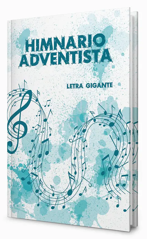Himnario Adv. letra gigante- tapa notas musicales