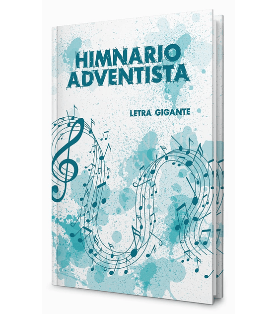 Himnario Adv. letra gigante- tapa notas musicales