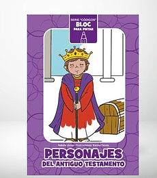 Serie códigos – bloc para pintar: personajes AT   