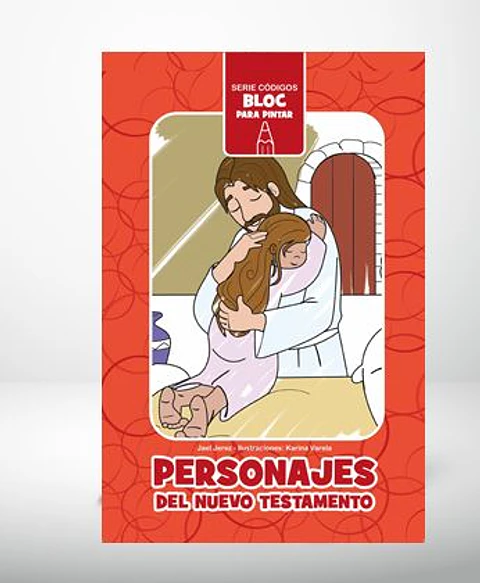 Serie códigos – bloc para pintar: personajes NT   