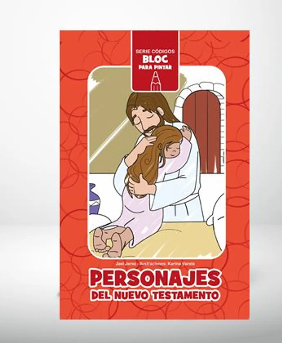 Serie códigos – bloc para pintar: personajes NT    1