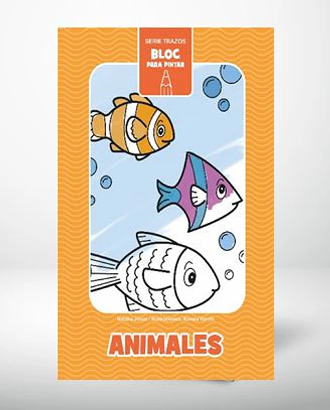 Block para pintar: Animales