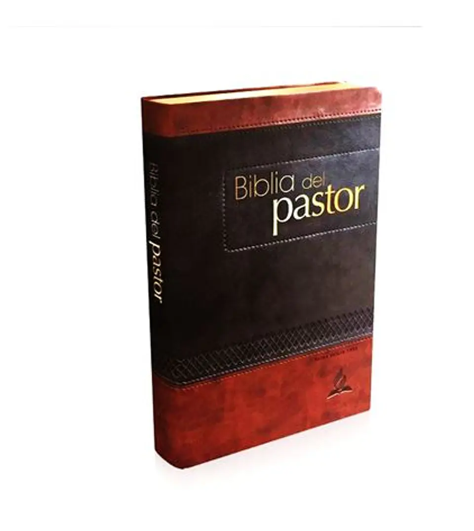 Biblia del pastor cafe/azul Safeliz 1