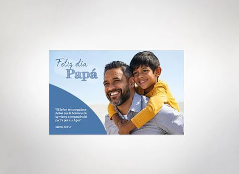 Tarjeta Dia del Padre