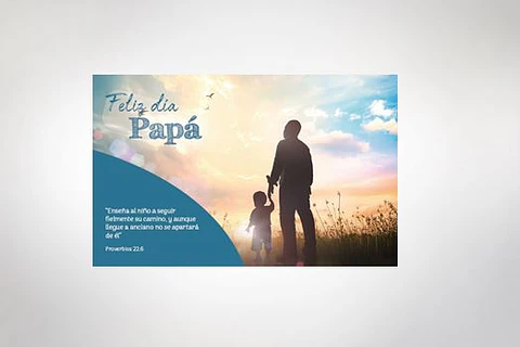 Tarjeta Dia del Padre