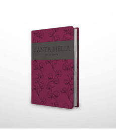 Biblia NRV 2000 ACT LGig – Rosa/gris (flores)