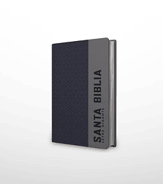 Biblia NRV 2000 ACT LGig – Azul/gris (hexágonos)