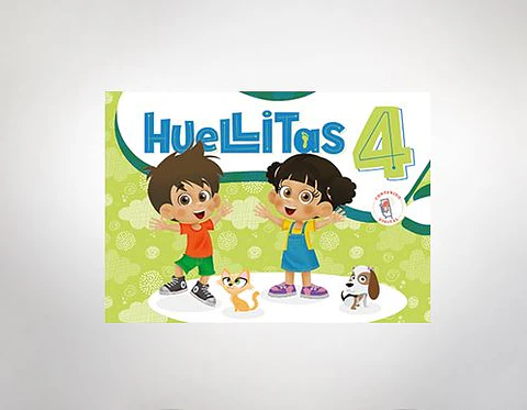 Huellitas 4 (Incluye Educación bíblica)