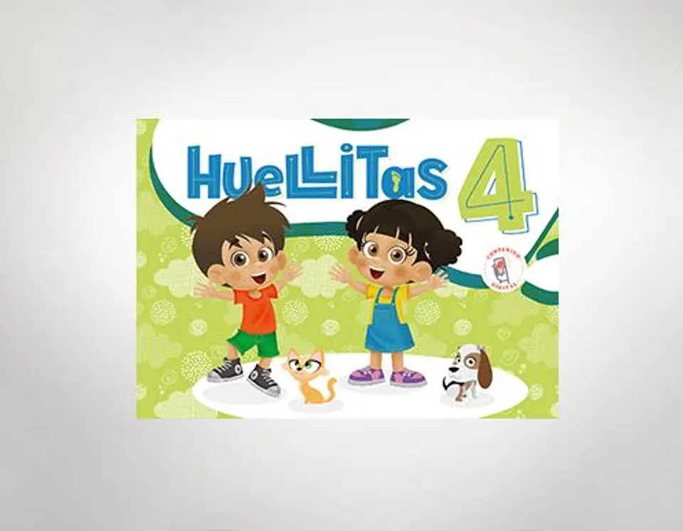 Huellitas 4 (Incluye Educación bíblica) 1