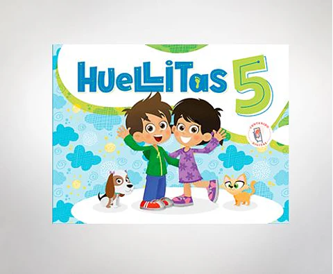 Huellitas 5 (Incluye Educación bíblica)