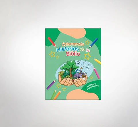 Coloreando historias de la Biblia AT - verde