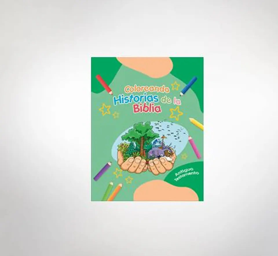 Coloreando historias de la Biblia AT - verde 1