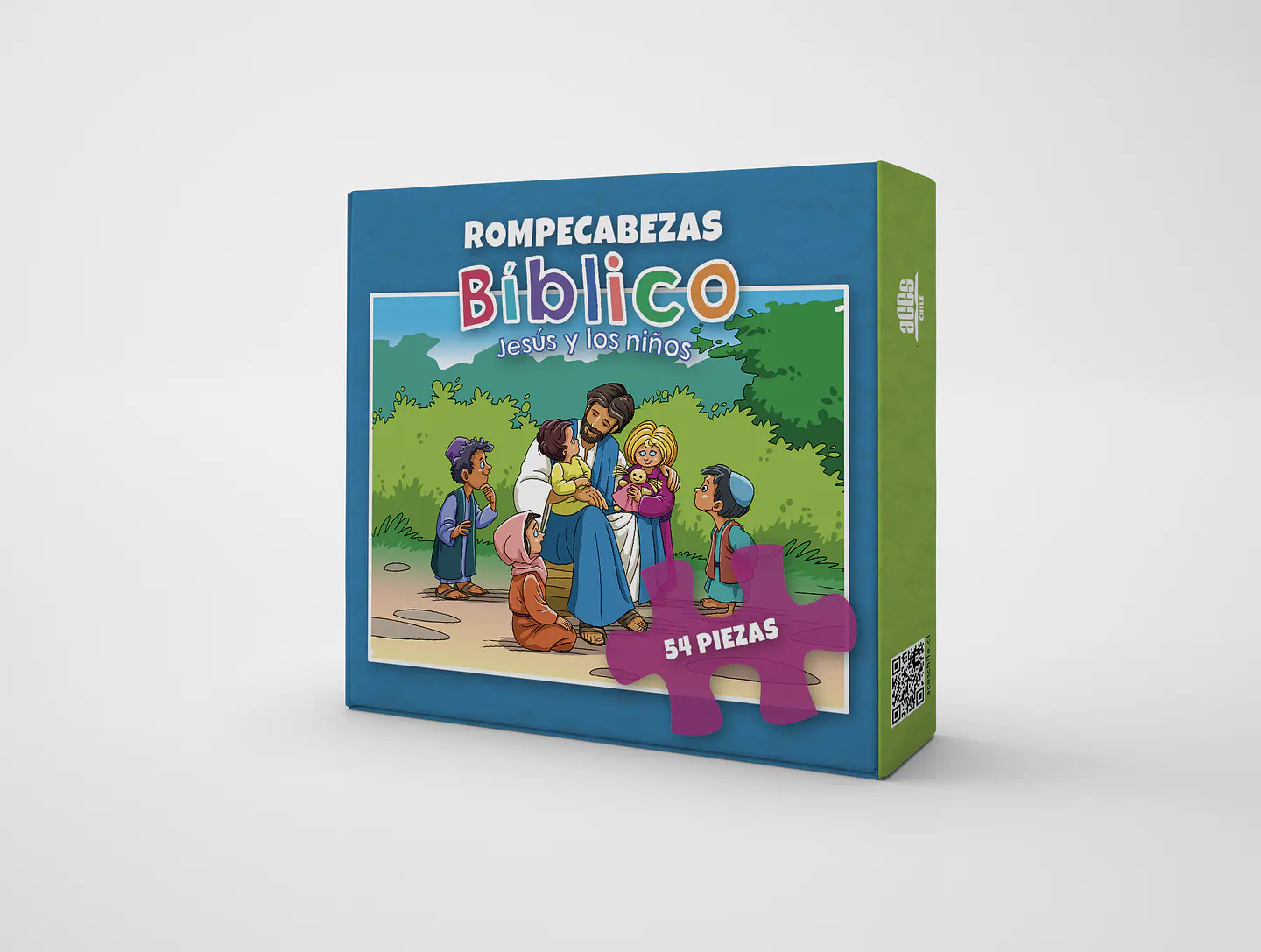 Rompecabezas Bíblico - Jesús y los  niños 1
