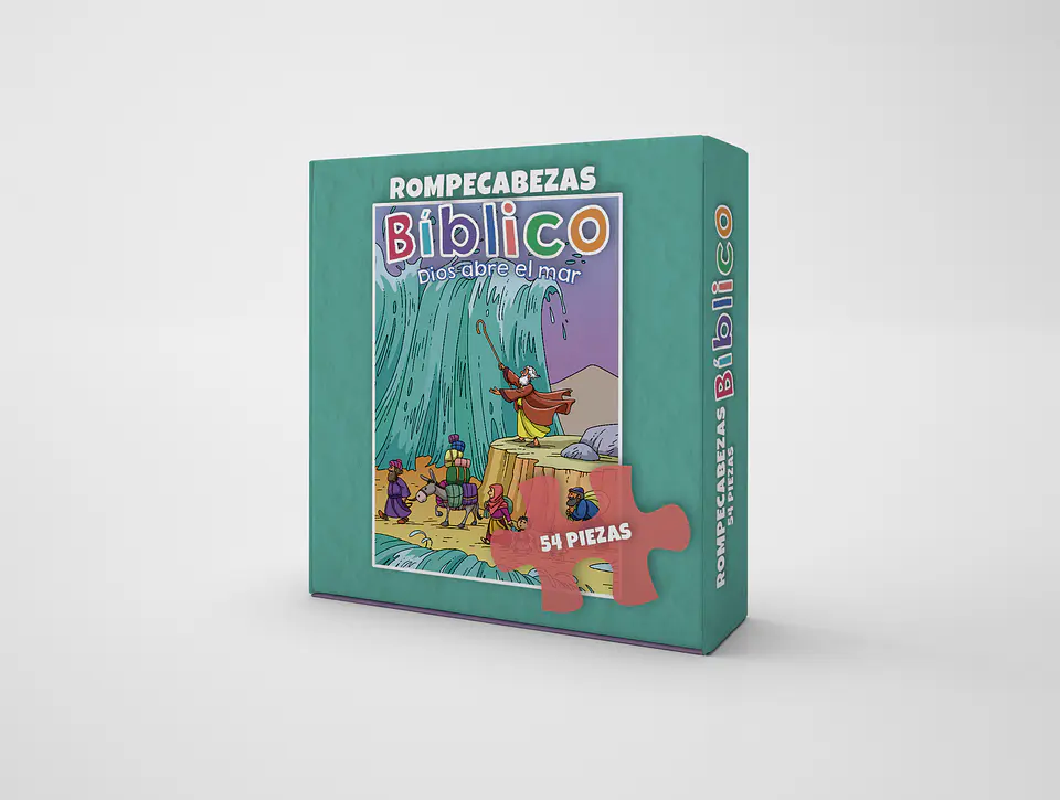 Rompecabezas Biblico - Dios abre el mar 1