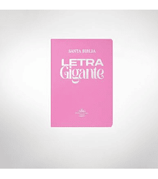 Biblia  RV 1960 Letra gigante rosa 