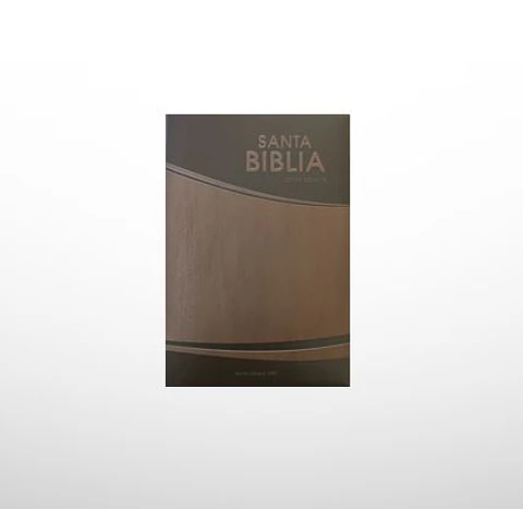Biblia RV 95, Letra Gigante- Marron Safeliz