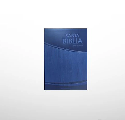 Biblia RV 95, Letra Gigante- Azul  Safeliz