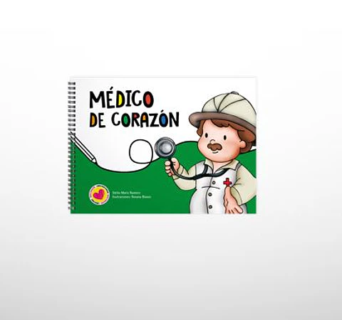 Serie corazón: Médico (para pintar) 2ed.