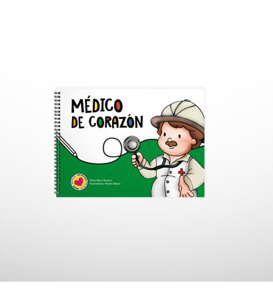 Serie corazón: Médico (para pintar) 2ed.