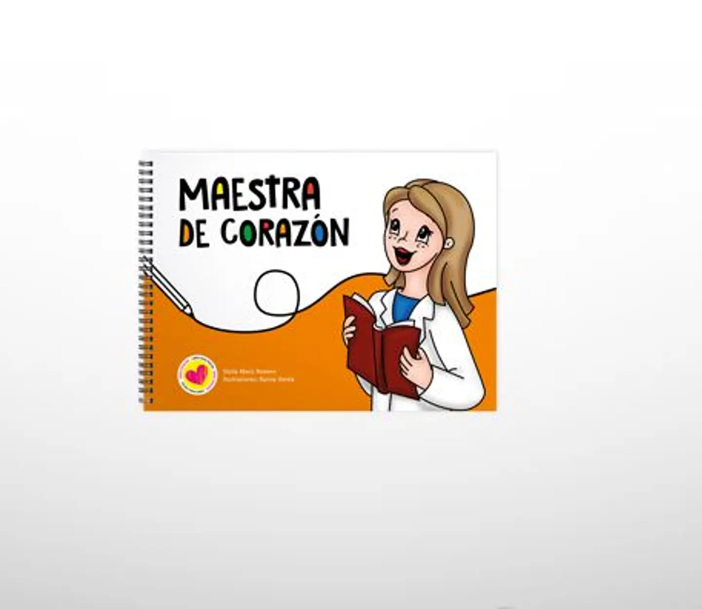 Serie corazón: Maestra  (para pintar) 2ed. 1
