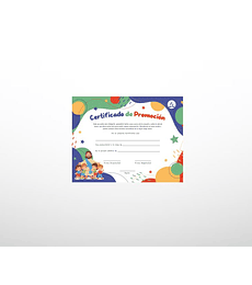 Certificado de Promoción - niños