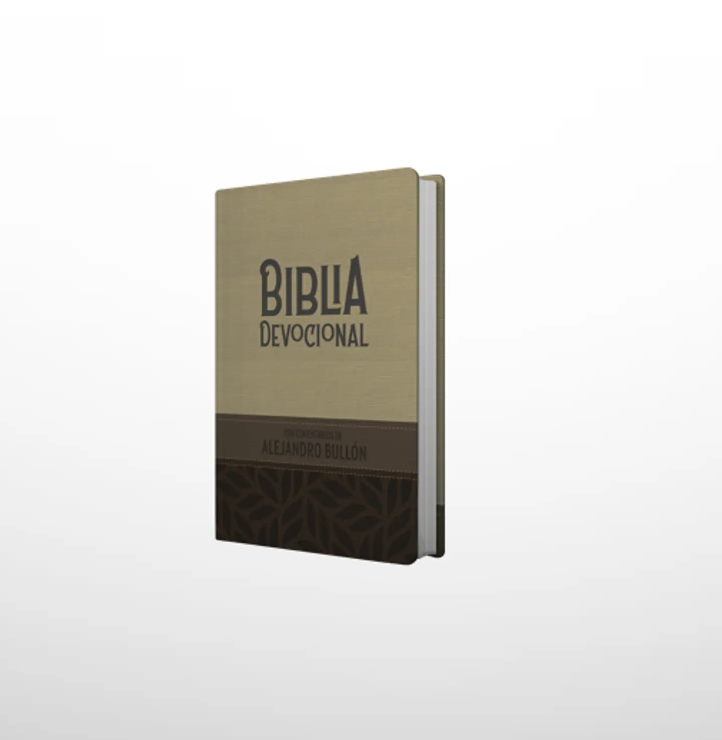 Biblia devocional (comentada por A. Bullón) - Degradé marrón 1