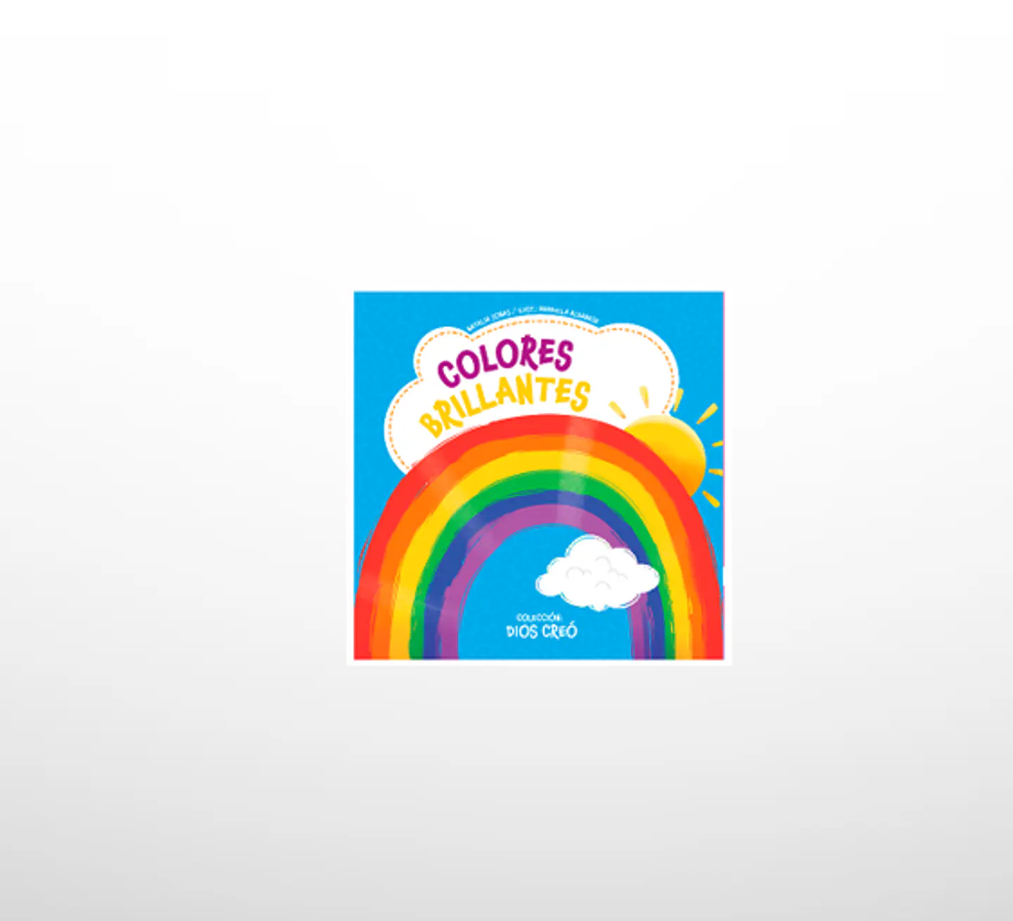 Libro plástico: Dios creó   Colores brillantes 1