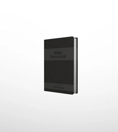 Biblia devocional (comentada por A. Bullón) - Negro