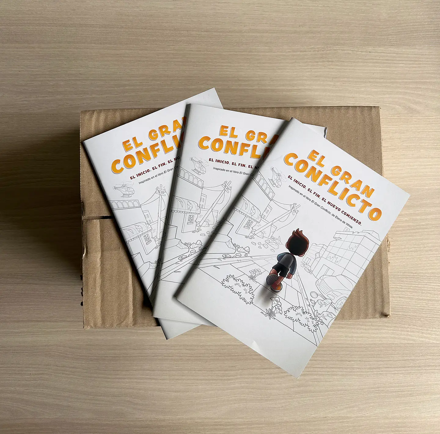 Caja Revista Misionera infantil: El gran conflicto 1