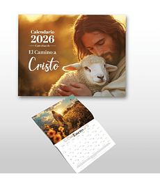 Calendarios 2026 con citas de El camino a Cristo