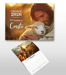 Calendarios 2026 con citas de El camino a Cristo