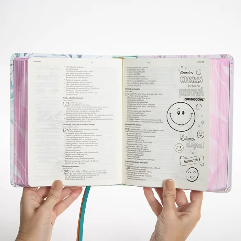 Biblia de la mujer Creativa- celeste 2