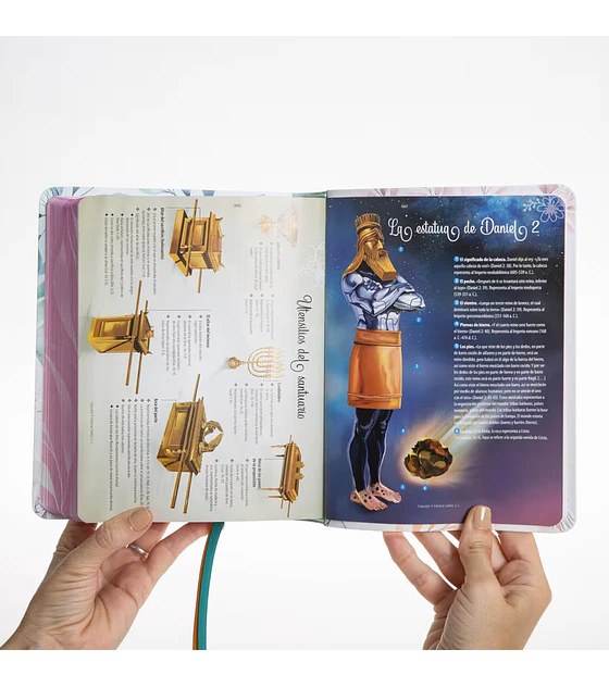 Biblia de la mujer Creativa- celeste