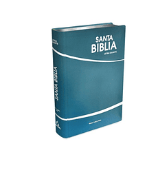 Biblia letra gigante celeste - Safeliz