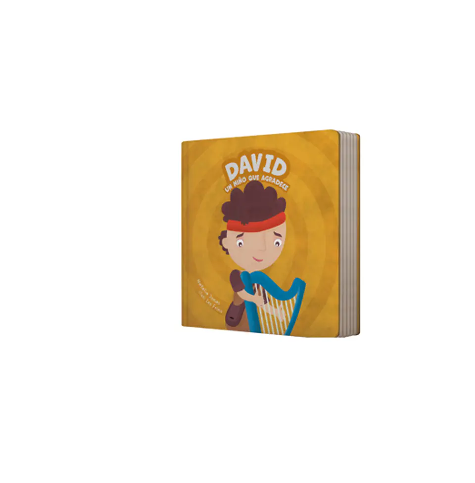 Libro cartón: Serie personajes - David 1