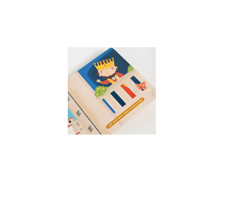 Libro cartón: Serie personajes - David 2