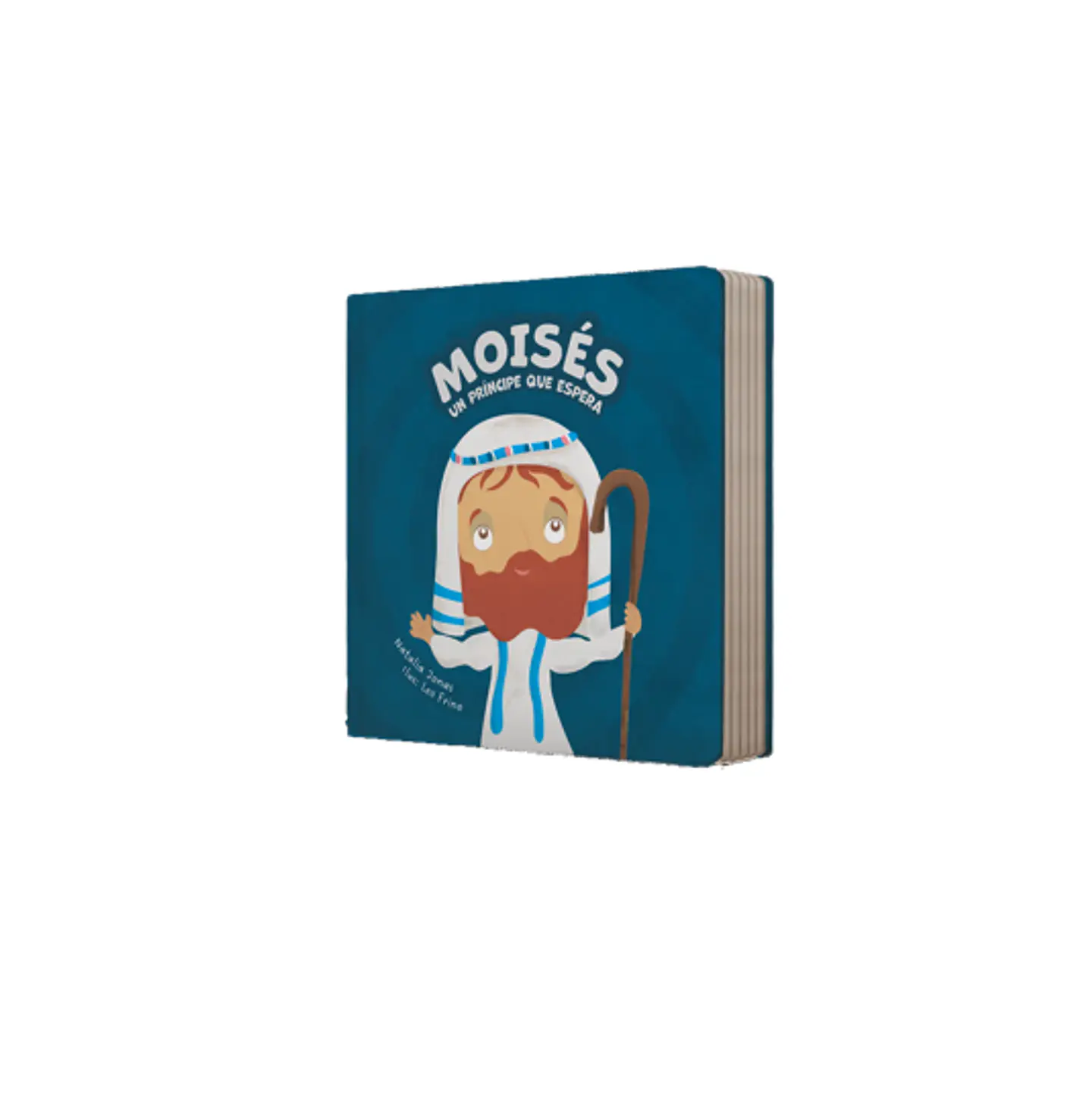 Libro cartón: Serie personajes - Moisés 1