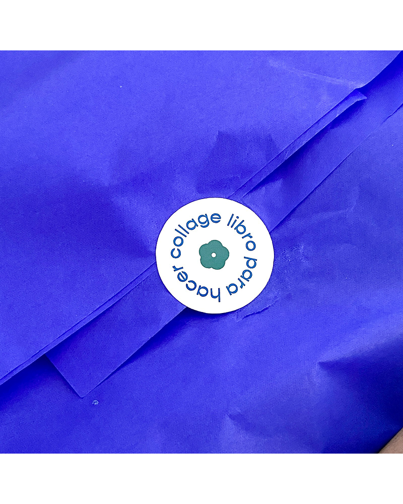 Quiero un jardín lleno de flores - Kit + libro para collage