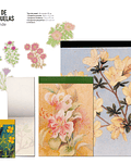 Set de Esquelas - Diseños florales - Grande (4 diseños) + 6 stickers