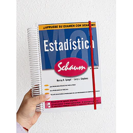 servicio de impresión  "estadística 4ED serie schaum "